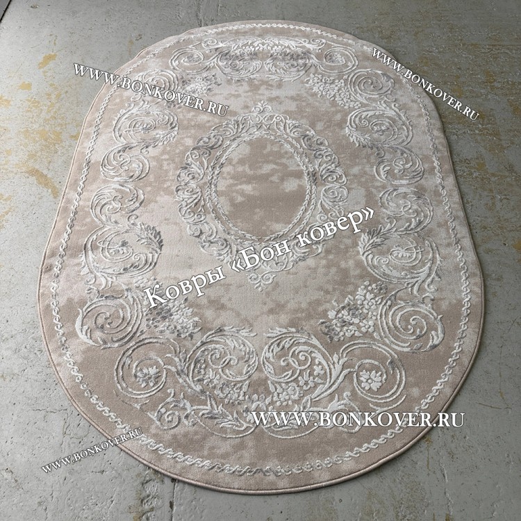 Белорусский Овальный Ковер Медальон Дизайн 30829