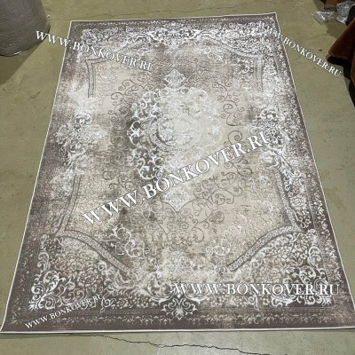 Современный Турецкий Ковер Дизайн 187 Бежево-Коричневый